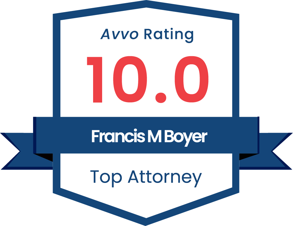 Avvo Rating - Francis M Boyer