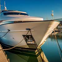 yacht in harbor, wealth, formal administration, large estate, personal representative