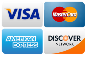 Pay credit card option Visa mastercard discover american express paying on website