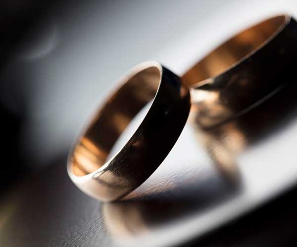 wedding bands, divorce, family law