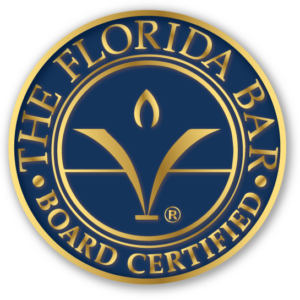 Florida Bar Association Board Certified Seal