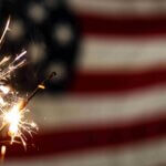 American flag for Memorial Day, 4th of July, Labour Day