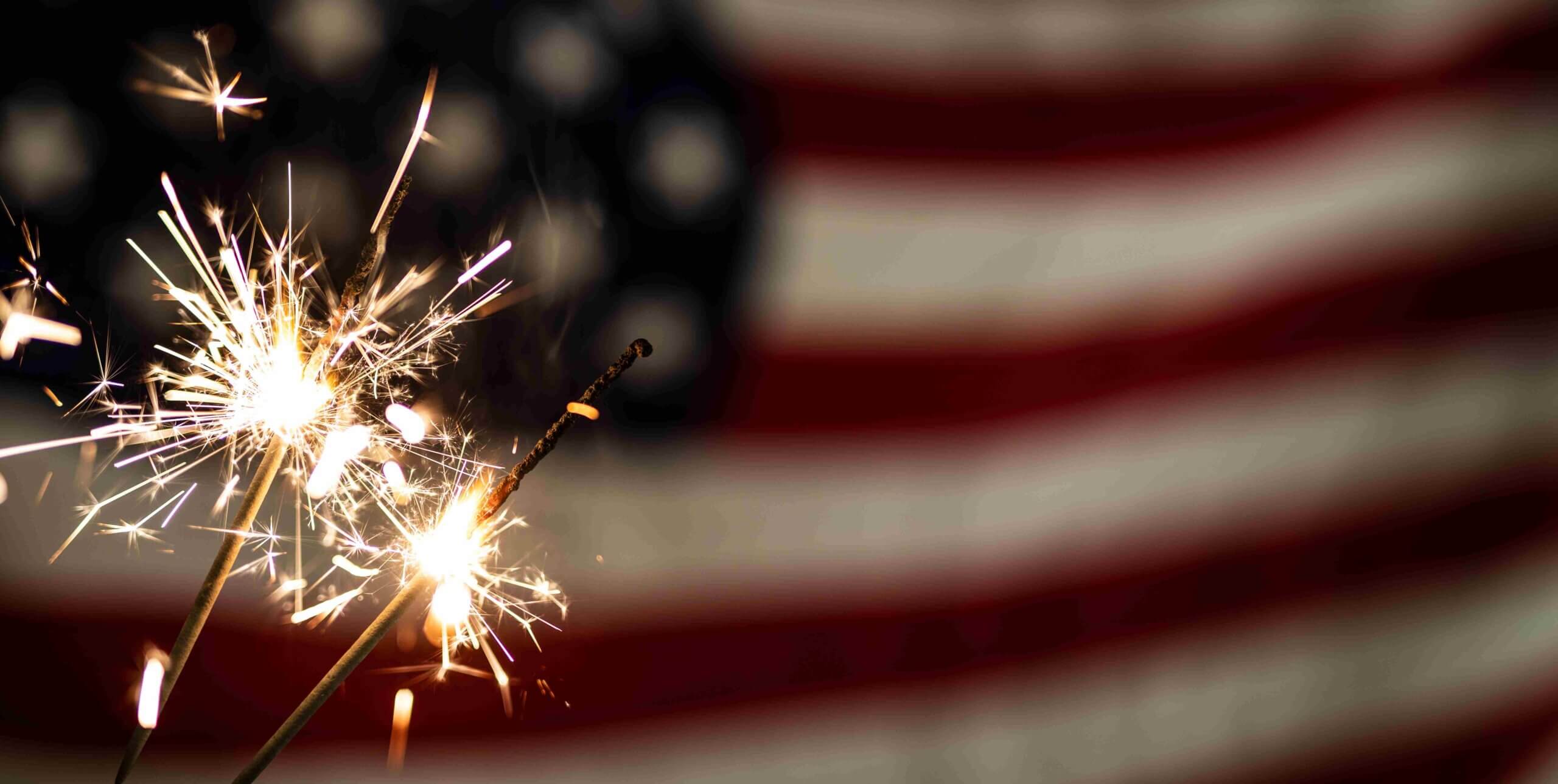 American flag for Memorial Day, 4th of July, Labour Day